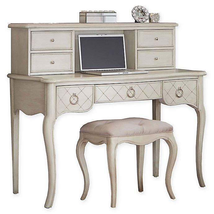 Hillsdale Kids And Teen Angela Writing Desk With Hutch And Desk In
