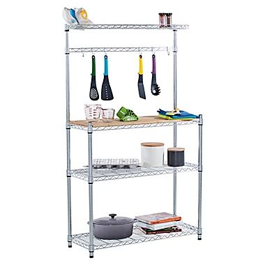Trinity EcoStorage&trade; Baker&#39;s Rack in Silver. View a larger version of this product image.