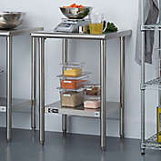 Trinity EcoStorage 24-inch NSF Table in Stainless Steel