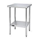 Alternate image 6 for Trinity EcoStorage 24-inch NSF Table in Stainless Steel