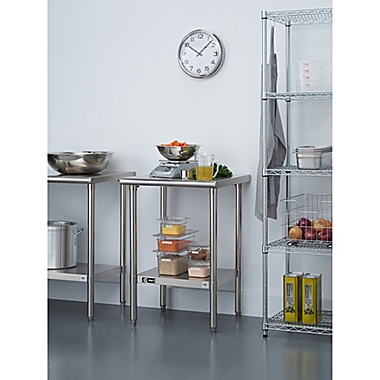 Trinity EcoStorage 24-inch NSF Table in Stainless Steel. View a larger version of this product image.