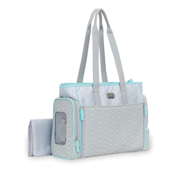 teal diaper bag backpack