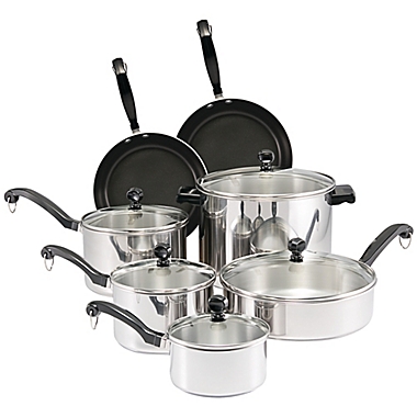 Farberware&reg; Classic Series&trade; II Stainless Steel 12-Piece Cookware Set. View a larger version of this product image.