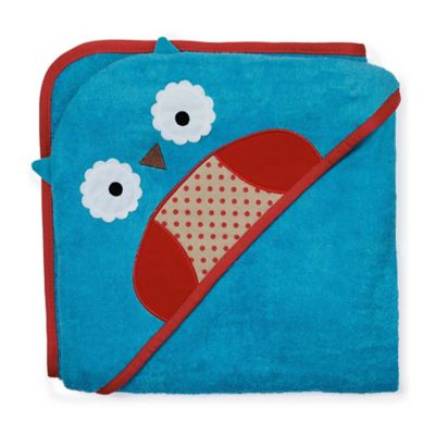 skip hop zoo hooded towel