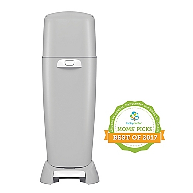 Playtex&reg; Diaper Genie&reg; Complete Assembled Diaper Pail in Grey with Refill. View a larger version of this product image.