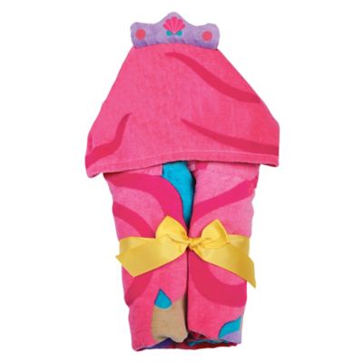 mermaid hooded bath towel