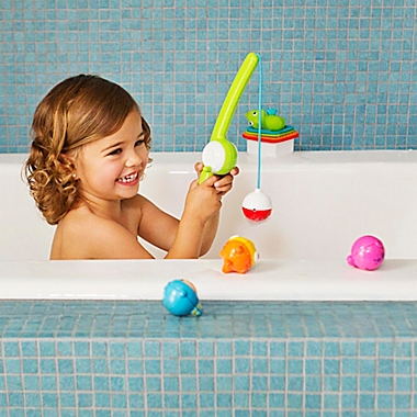Munchkin 4-Piece 1-Size Fishin&#39;&trade; Bath Toy Set. View a larger version of this product image.