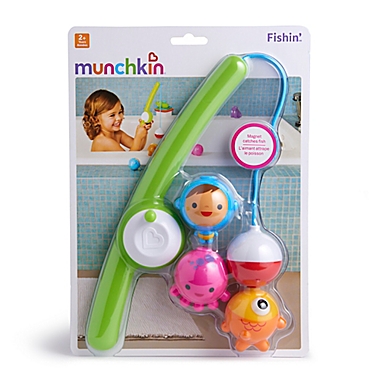 Munchkin 4-Piece 1-Size Fishin&#39;&trade; Bath Toy Set. View a larger version of this product image.