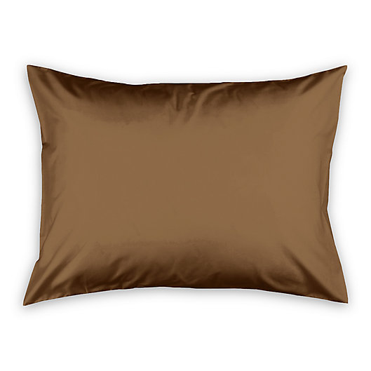 Alternate image 1 for Designs Direct Bear Face Friend Standard Pillow Sham in Brown