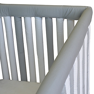 Go Mama Go 52-Inch x 12-Inch Teething Guard in Grey/White. View a larger version of this product image.