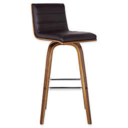 Armen Living Vienna Counter Stool in Brown