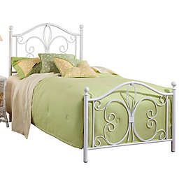 Hillsdale Ruby Twin Bed in White