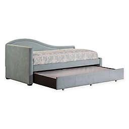 Hillsdale Olivia Daybed with Trundle in Aqua Blue