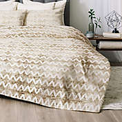 Deny Designs Rustica 3-Piece Queen Comforter Set in Gold