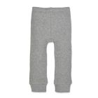 Alternate image 1 for Burt's Bees Baby&reg; Size 9M Quilted Bee Pant in Grey