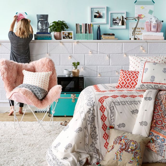 Boho Chic Dorm Room | Bed Bath & Beyond