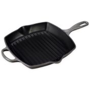 Le Creuset&reg; Signature 10.25-Inch Square Skillet Grill in Oyster