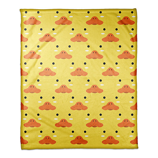 Alternate image 1 for Designs Direct Duck Face Friend Throw Blanket