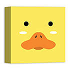 Alternate image 0 for Designs Direct Duck Face Friend 12-Inch Square Canvas Wall Art