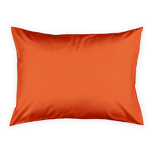 Alternate image 1 for Designs Direct Fox Face Friend Standard Pillow Sham in Orange