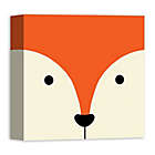 Alternate image 0 for Designs Direct Fox Face Friend 12-Inch Square Canvas Wall Art