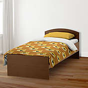 Designs Direct Lion Face Friend Twin Duvet Cover in Brown