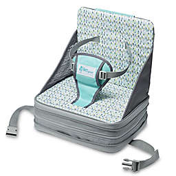 The First Years™ On the Go Booster Seat in Grey/Aqua