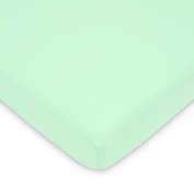 TL Care&reg; Fitted Jersey Cotton Playard Sheet in Mint