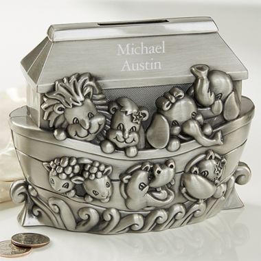 Noah&#39;s Ark Children&#39;s Bank. View a larger version of this product image.