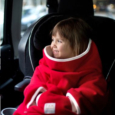 7AM Enfant Easy Cover Small Wearable Blanket in Red. View a larger version of this product image.