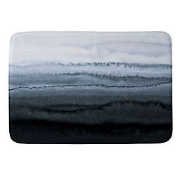Deny Designs Within the Tides Memory Foam Bath Mat in Weather Grey