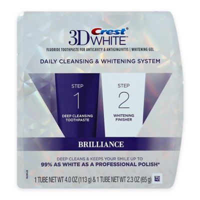 Crest&reg; 3D White&trade; Brilliance Daily Cleansing & Whitening System