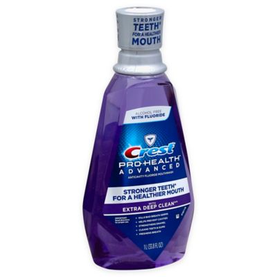Crest&reg; Pro-Health&trade; 33.8 fl. oz. Advanced Clean Mouthwash in Pure Mint