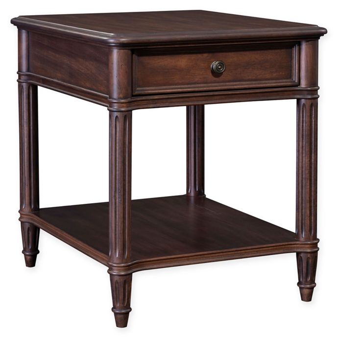 Broyhill™ Cranford Drawer End Table in Walnut | Bed Bath & Beyond