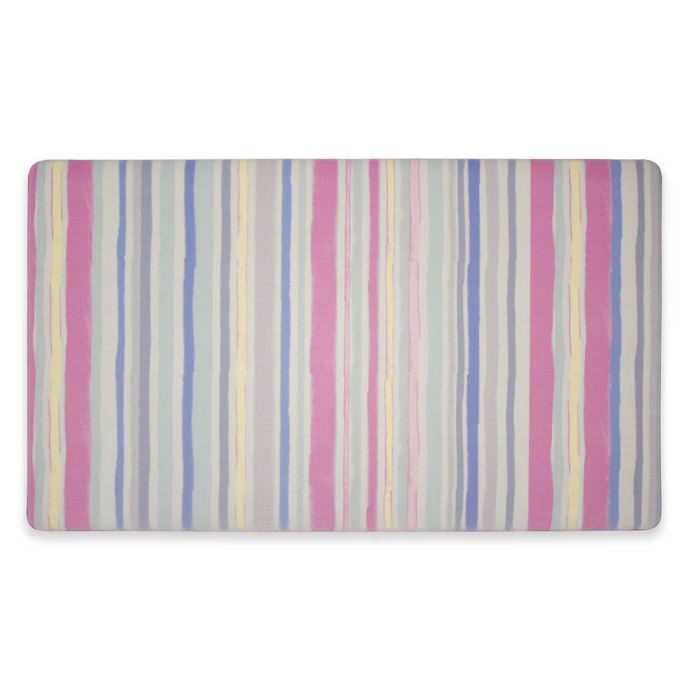 Laura Ashley Lollies Stripe 32 Inch X 20 Inch Anti Fatigue Gel