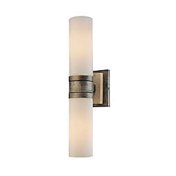 Minka-Lavery® Compositions Wall Sconce in Aged Patina Iron