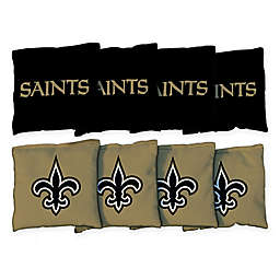 NFL New Orleans Saints 16 oz. Duck Cloth Cornhole Bean Bags (Set of 8)