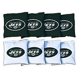 NFL New York Jets 16 oz. Duck Cloth Cornhole Bean Bags (Set of 8)