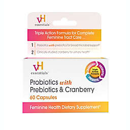 VH Essentials® 60-Count Probiotic Plus & Cranberry Feminine Health Dietary Supplement