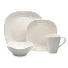 Alternate image 0 for Mikasa&reg; Swirl Square Dinnerware Collection in White