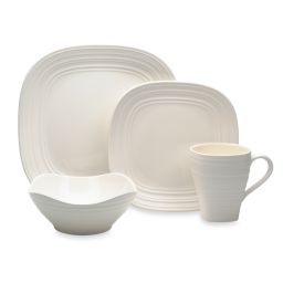 Mikasa® Swirl Square Dinnerware Collection in White