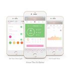 Alternate image 2 for AirSense Air Monitor and Ionic Purifier in Dark Wood