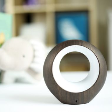 AirSense Air Monitor and Ionic Purifier in Dark Wood. View a larger version of this product image.