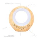 Alternate image 1 for AirSense Air Monitor and Ionic Purifier in Light Wood