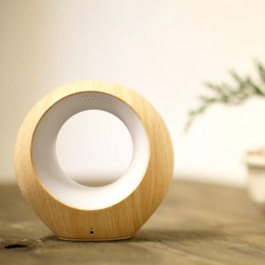 AirSense Air Monitor and Ionic Purifier in Light Wood. View a larger version of this product image.