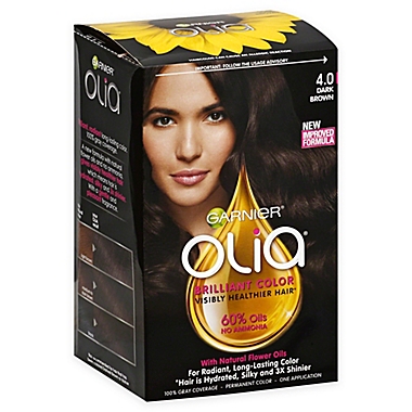 Garnier® Olia® Brilliant Color Permanent Hair Color in  Dark Brown | Bed  Bath & Beyond