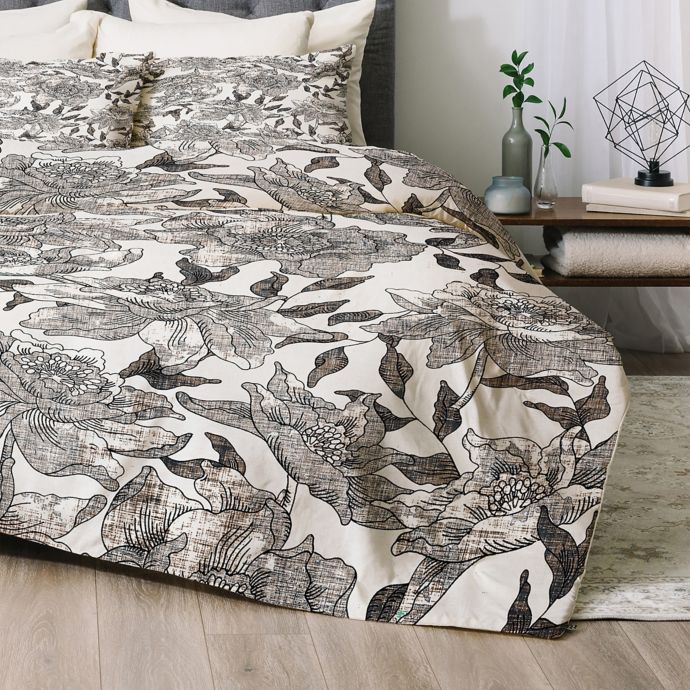 Deny Designs Summertime Natural Comforter Set Bed Bath Beyond