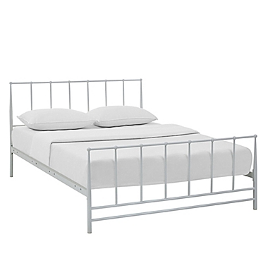 Modway Estate King Bed in White. View a larger version of this product image.