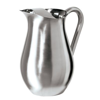 2Ltr Stainless Steel Pitcher Water Jug with Lid 