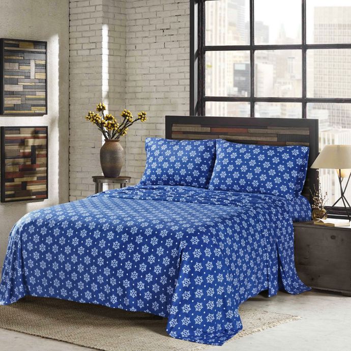 Sunbeam Super Soft Heavyweight Fleece Sheet Set Bed Bath Beyond